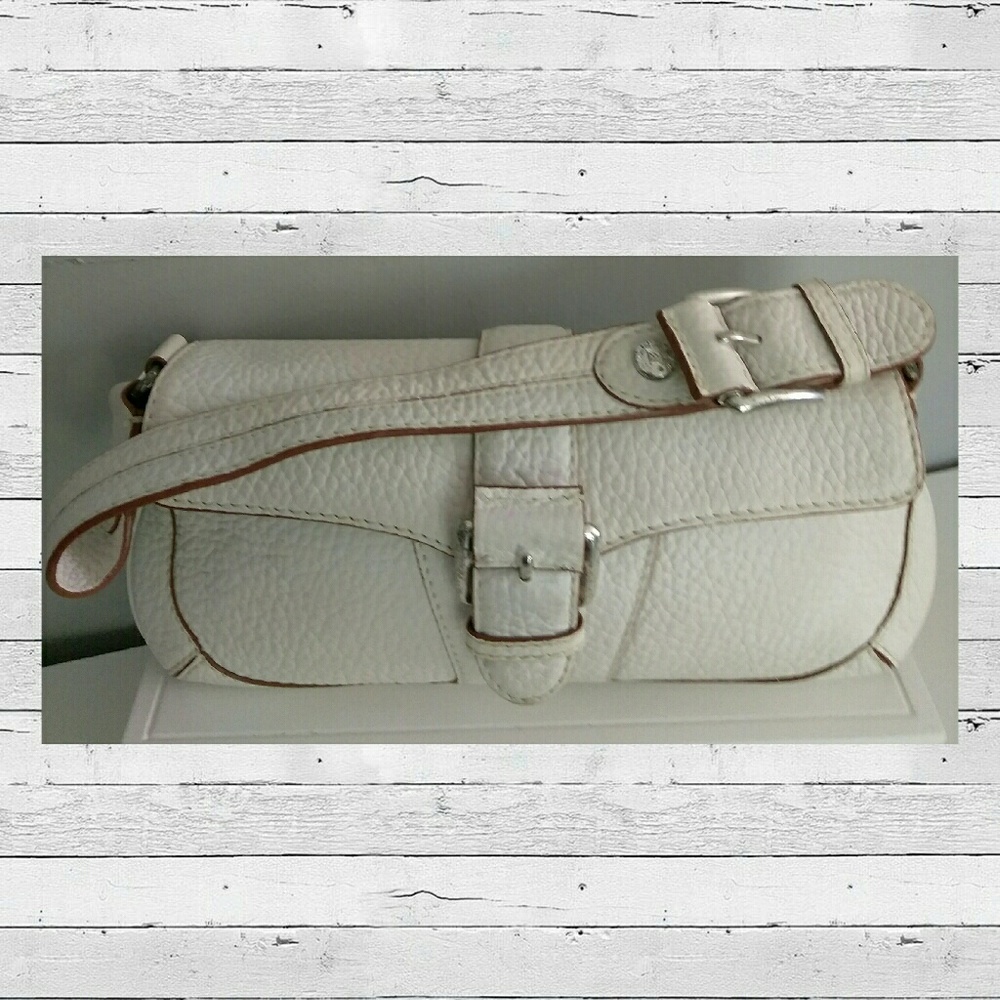 Vintage Michael Kors White Hobo Bag